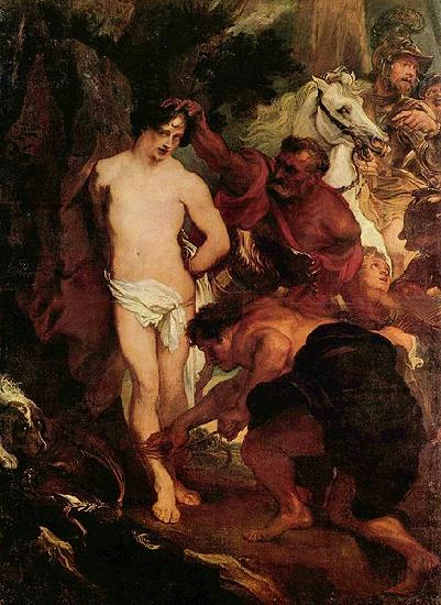 Anthony Van Dyck Martyrium des Heiligen Sebastian Sweden oil painting art